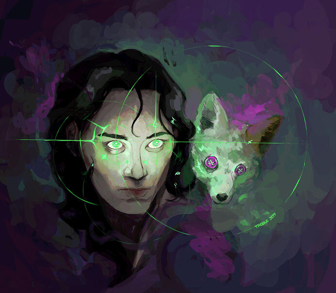 Occtis Tachonis Portrait Painting